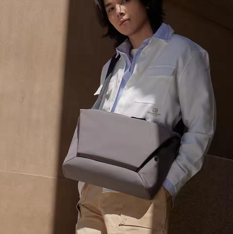 Xiaomi Сумка-кроссбоди Mijia для подростка, на плечо, сумка-тоут, сумка-мессенджер, для бизнеса, путешествий, повседневная, для колледжа, сумка-портфель для ноутбука  14 дюймов