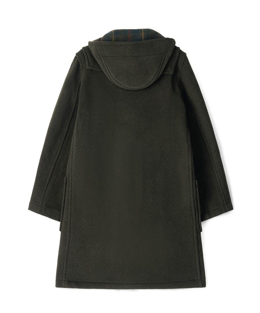 Montgomery Classic Fit Duffle Coat With Wooden - Olive