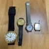 Used Watch Bundle, 4-piece Set, Junk Items