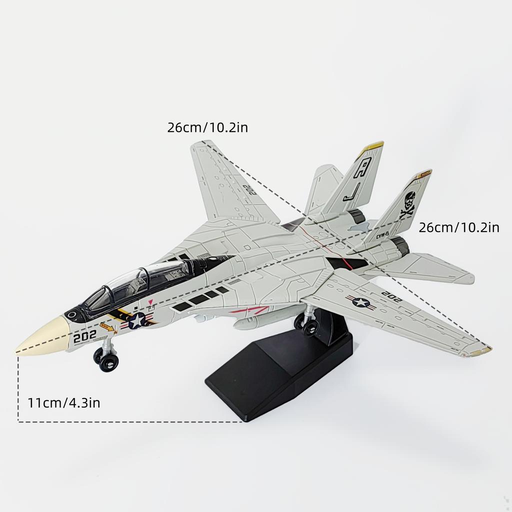 1/72 F-14 Истребитель Сборная пластиковая модель самолета (включая Стойку для дисплея), Домашний Дисплей и Коллекция, Креативные Подарки