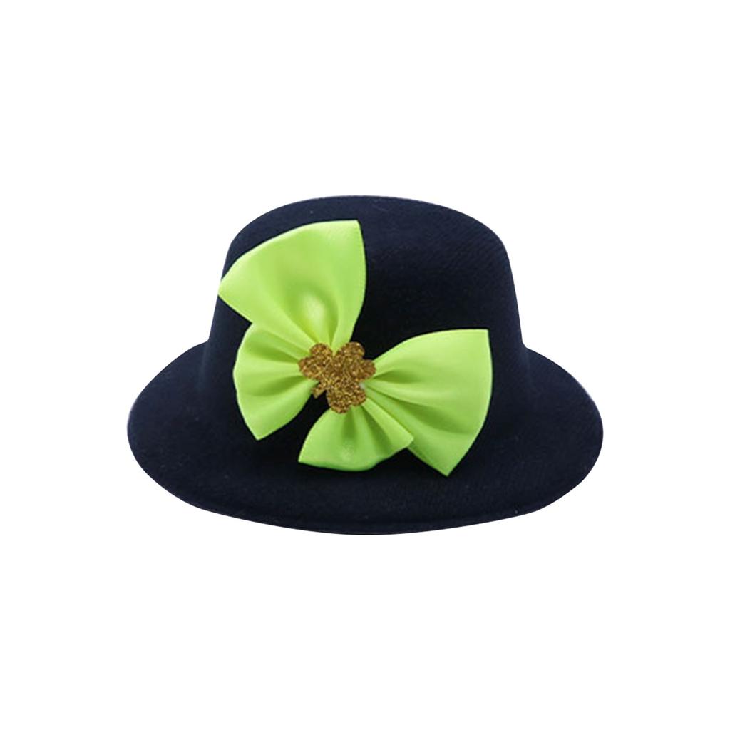 Реквизит для костюмов ко Дню Святого Патрика, аксессуары для волос, ирландская шляпа, заколка для волос, головной убор