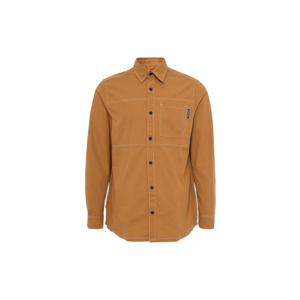 Timberland Shirts Men's Wheat Pointed Collar Moderate Workwear A2AC4-P47