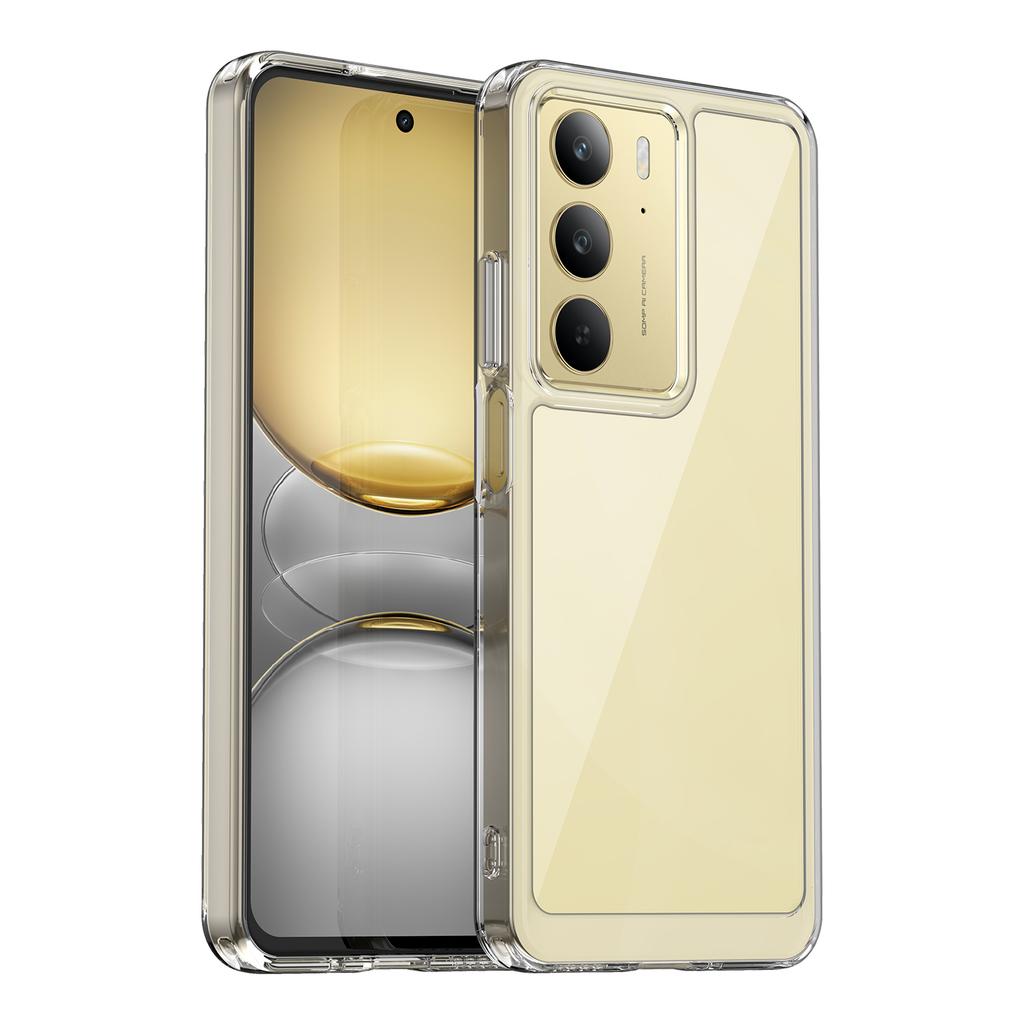 Прозрачный цветной чехол из ТПУ для Realme C75 4G Защитная накладка Прозрачные Fundas Coque Capa