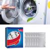 12PCS Effective Washing Machine Cleaner Formula, Eliminates Limescale and Residues Odor Free
