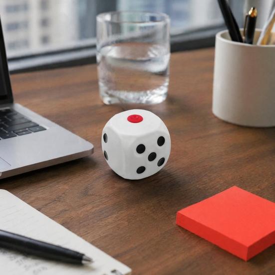 Travel Friendly Fidget Toy 1/2Pcs Giant Dice Stress Relief Toy Squeeze for Focus Soft Toys Aid & Anxiety Reduction Relaxation Cube Sensory Portable