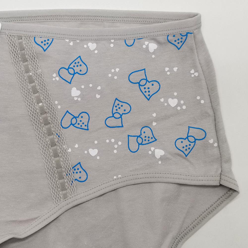 Женское нижнее белье с высокой талией, хлопковые женские трусики больших размеров, трусики, 6 шт./лот