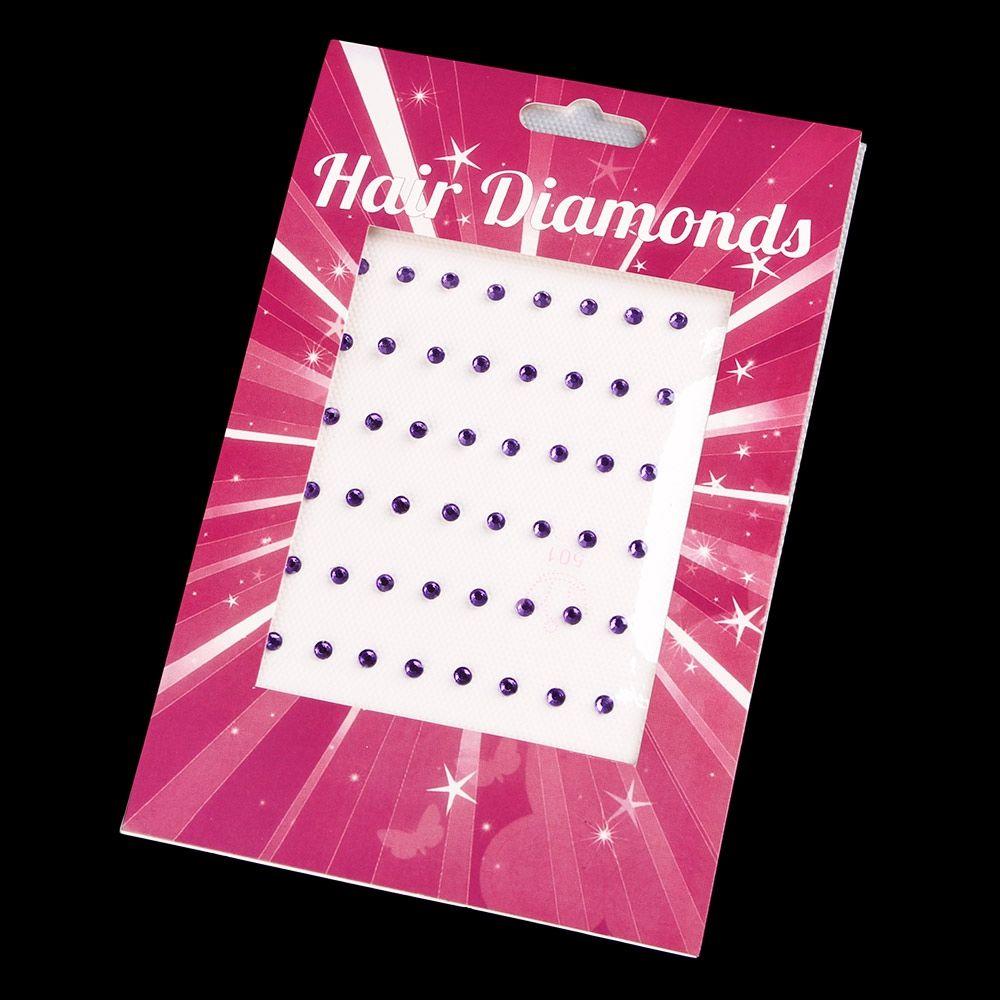 2 Bags Hair Styling Hairdressing Hairdo Supplies Hair Dress Accessories Hot Drilling Crystal