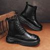 Зимние ботинки мужские Бесплатная доставка Обувь Мужские ботинки Повседневные кроссовки Мужская защитная обувь Платье Booty Man Taco Ботильоны мужские Высокие рабочие