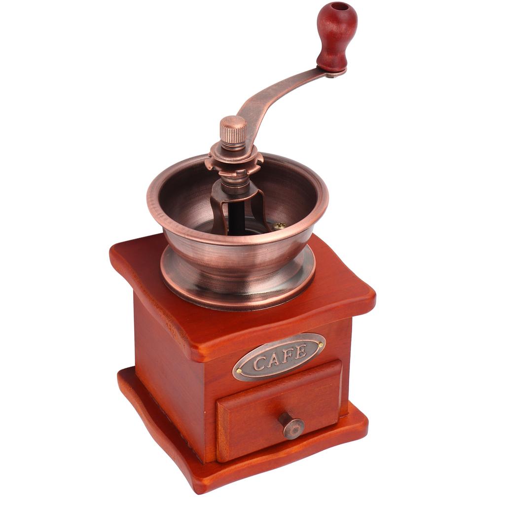 Мини винтажная ручная кофемолка для кофейных зерен ручная кофемолка для домашнего использования