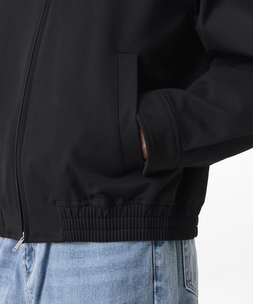 Musinsa Standard Relaxed Minimal Blouson Jacket [Black]