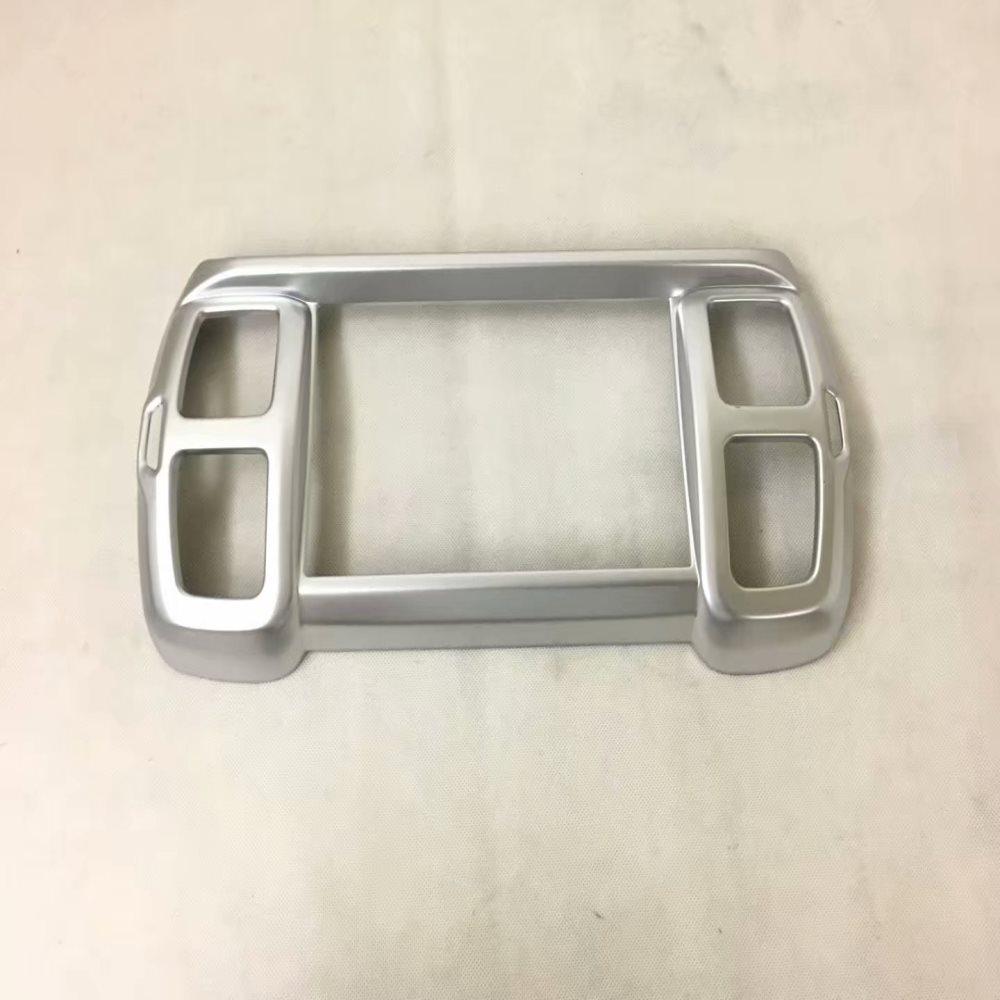 For Citroen C5 Aircross 2017 2018 ABS Chrome Car Console Navigation Frame Cover Trims Inner Auto Styling Accessories