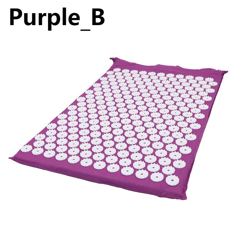 Лотос Массажер Подушка Шипы Коврик Боль в спине Домашний фитнес Снятие стресса Тренажерный зал Акупунктура Йога Коврик Расслабляющая Подушка Тело