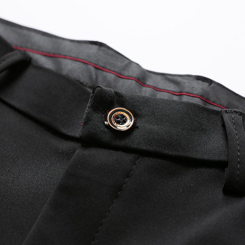 Весна и осень мужские эластичные деловые повседневные брюки мужские классические брюки мужские длинные брюки