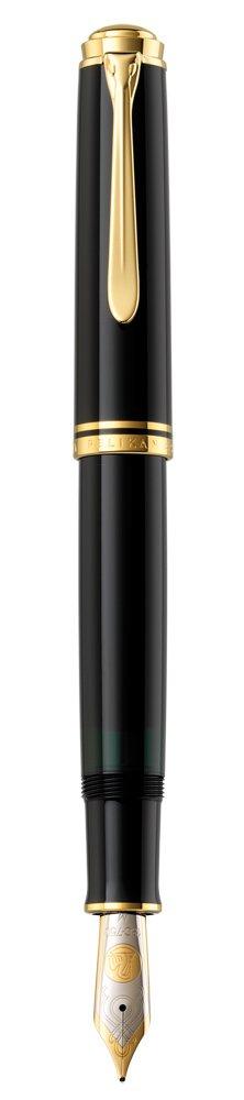 Перьевая ручка Pelikan F Fine Point Black Souveraine M800, обычный импортный продукт