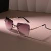 Retro Square Sunglasses Women Men Fashion Vintage Sun Glasses Female Male Boundless Designer Shades Mirror Travel