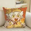 Manga All SSaints SStreet Square Sofa Pillow Cover Solid Color Living Room Home Decor Cushion Case