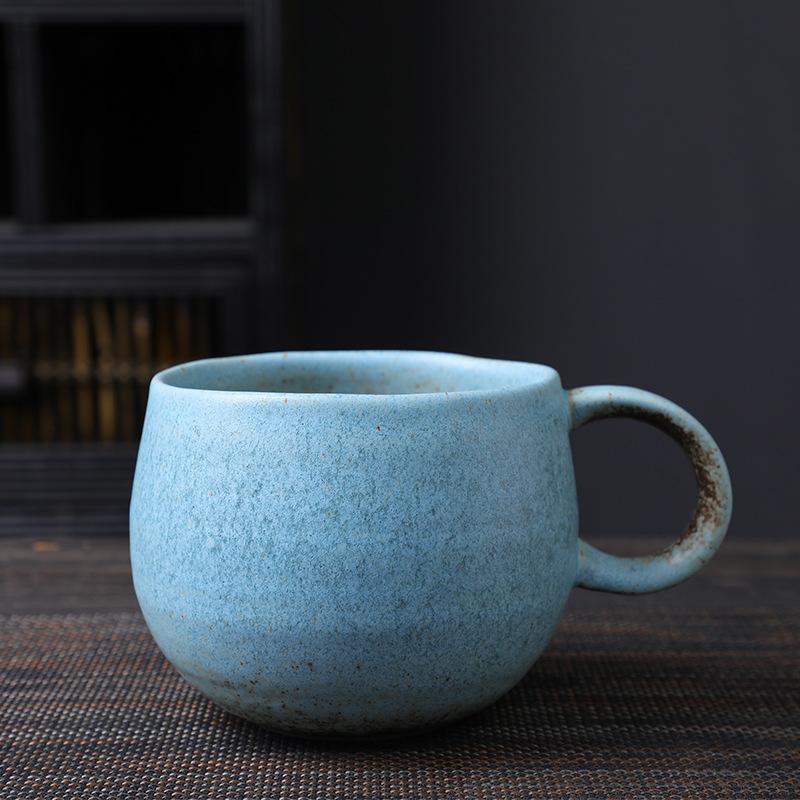 Special-Shaped Creative Ceramic Cup Supply Household Cup Kiln Change Water Cup High Value Coffee Cup