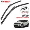 2 шт. щетки стеклоочистителя для Land Rover Discovery Sport 2015-2018 26 "20" подходят для переднего лобового стекла, щетки для окон, резак, аксессуары 2016 2017 2018