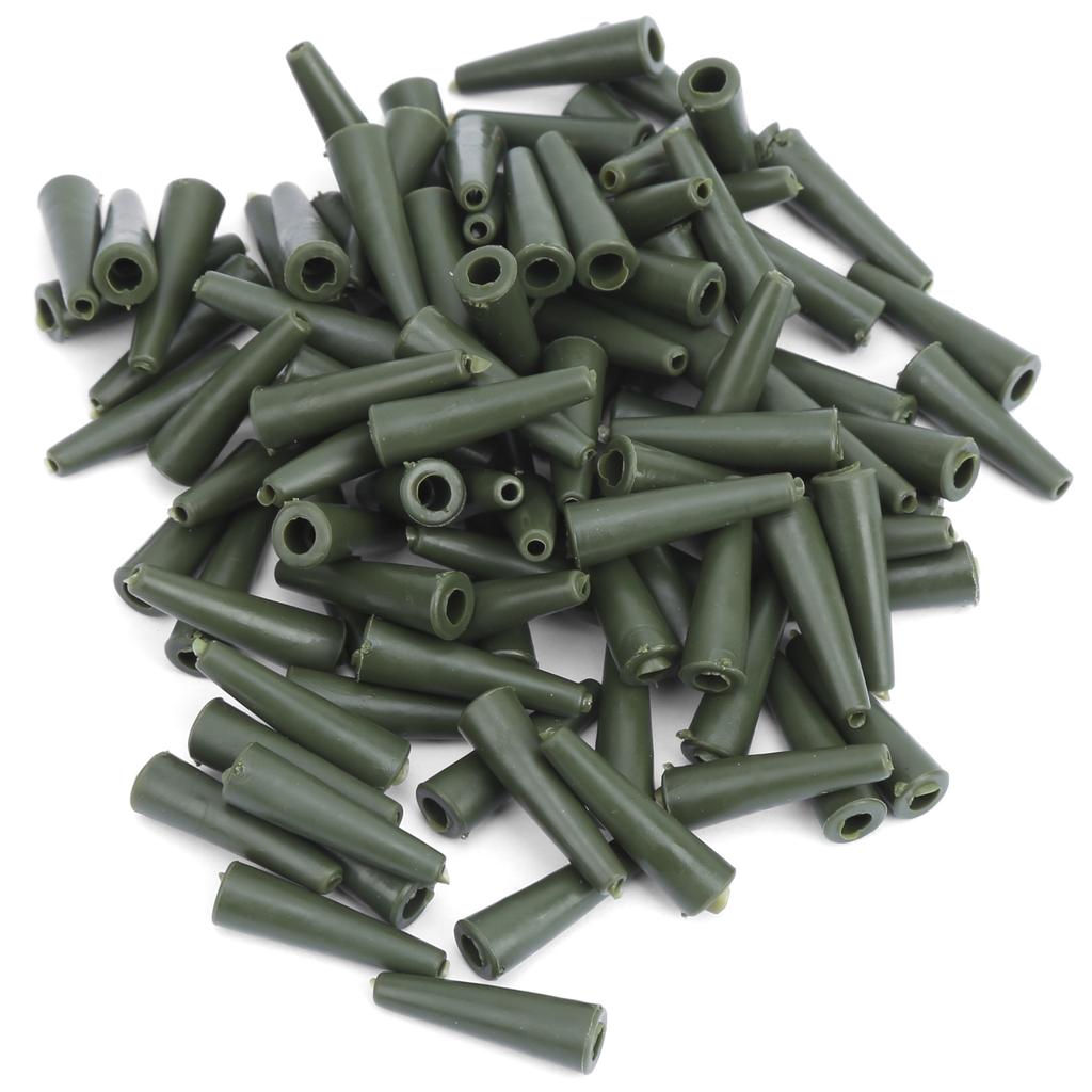 100 Sets 35MM Carp Fishing Fixing Line Connector Sleeve Clip Tackle Accessory