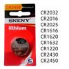 Батареи для кнопок: CR2450, CR2430, CR1632, CR1620, CR1616, CR1220, CR2025, CR2016, CR2032.