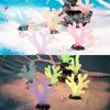 Luminous Coral Resin Pendant Miniature Landscape Decoration Accessories Fish Tank Aquarium Landscape Luminous Decorative Crafts