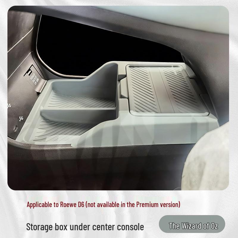 Силиконовый контейнер для хранения для Roewe D6 2025 (Не включает Premium Edition) - Модификация интерьера центральной консоли.
