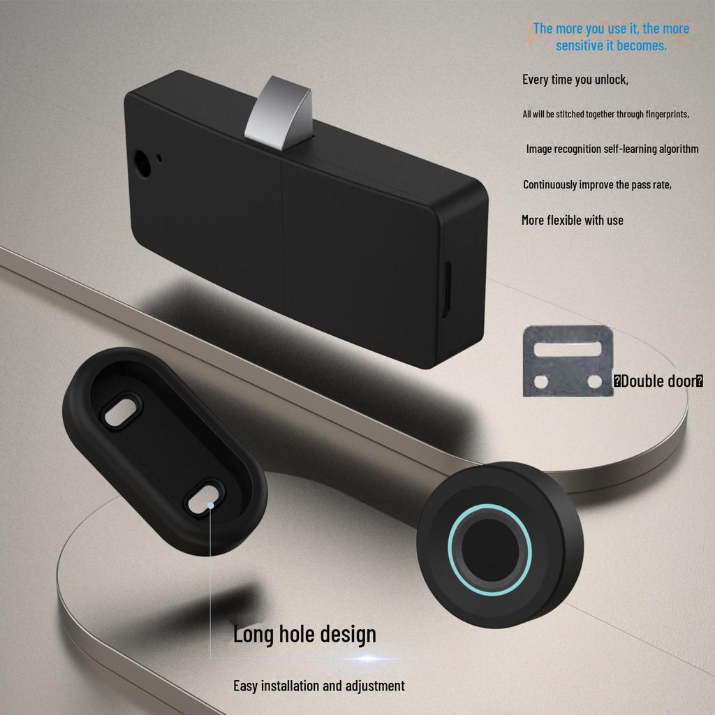 Умный замок с отпечатком пальца для ящиков, шкафов, гардеробов, столов — решение для защиты от краж