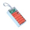Корпус power bank C12 без пайки, съемный, DIY, 12x18650, QC PD, портативный корпус зарядного устройства для смартфона