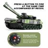 New 9 Channel RC Tank Military War Battle United States M1 Leopard 2 Remote Control Toy Car Tactical Model Electronic Toys for Boys Children