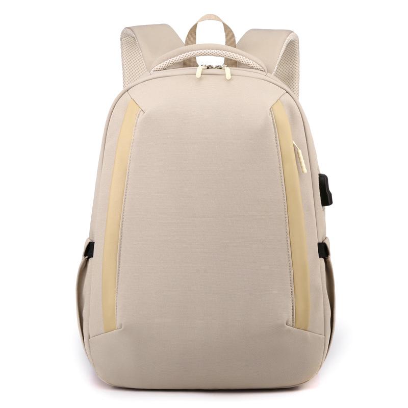 Новый унисекс однотонный водонепроницаемый и дышащий деловой модный повседневный универсальный рюкзак для повседневного использования