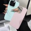 Мягкий чехол для телефона конфетного цвета с узором личи для iPhone 17 Pro Max 11 12 13 14 15 16 Pro Max 17 Air 16E X XS XR Противоударный чехол