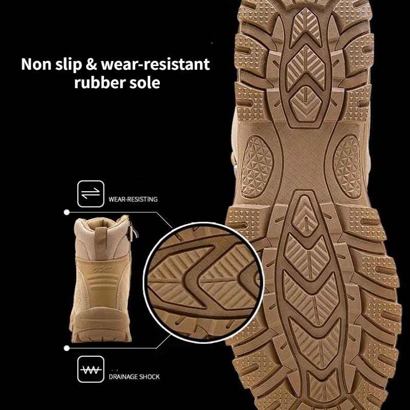 Мужские уличные тактические военные ботинки, походные ботинки, резиновая подошва, большой размер 39-46