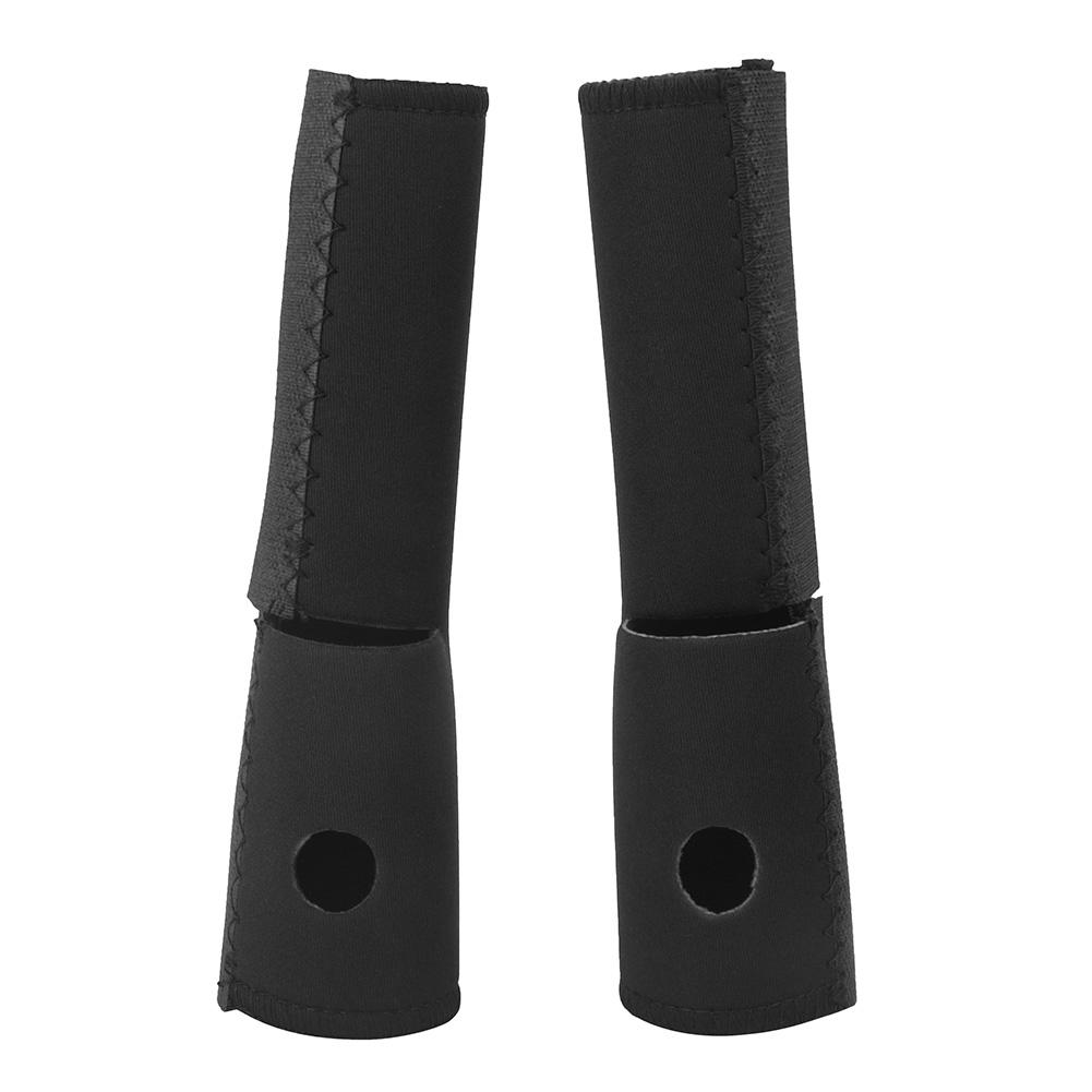 1 пара черных защитных чехлов для передней вилки велосипеда, аксессуары для велосипедных снастей