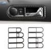 Для VW Golf 4 Jetta Bora MK4 R32 GTI 1999 - 2004 Автомобиль Карбоновое волокно Внутренняя рамка-чаша ручки двери Защитная накладка