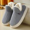 Fashion Kidmi Women's Slippers Popular Corduroy Cotton Shoes Soft Cotton Plush House Cotton Shoes for Men and Women Warm Anti-slip Shoes