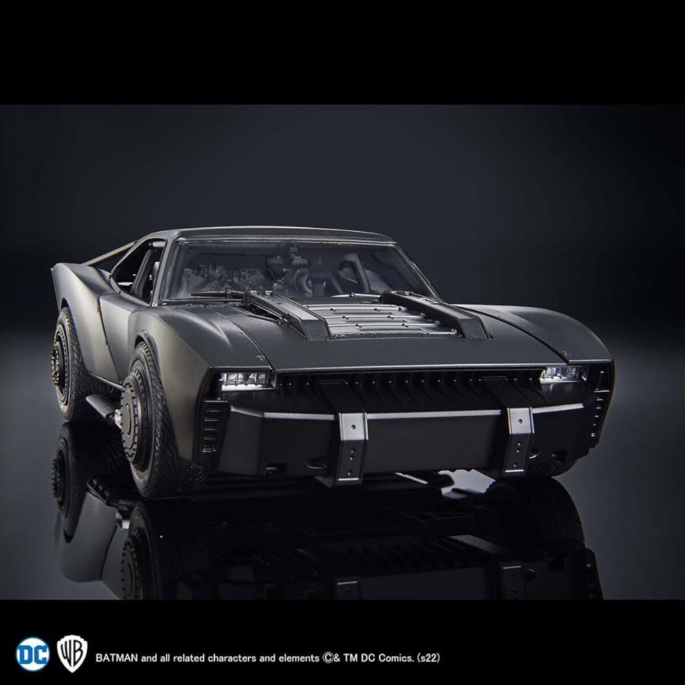 Bandai Spirits 1/35 Масштаб Бэтмобиль Версия The Batman Пластиковая модель-конструктор с цветовой кодировкой