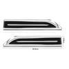 2 Pcs/Set Car Styling Side Lights Decoration Sticker for Volkswagen VW Golf 4 6 7 GTI Tiguan Passat CC Jetta Polo Lavida