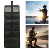 Roll-up Fishing Lure Storage Bag Waterproof PVC Multi-Pocket Fishing Bait Hook Accessories Organizer Pouch Fishing Enthusiasts Gift