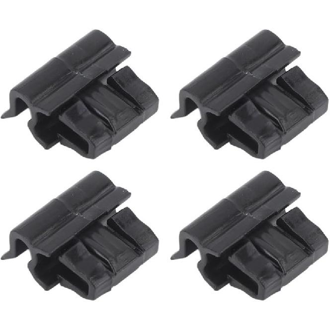 4Pcs Hood Buckle Set 1106961 00 C Car Accessories 1472872 00 C Hood Trunk Clip Front Bumper Buckle for Tesla Model 3 2017 to 2023 Vehicle Maintenance
