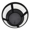 2 Pcs Solid Bottom Reusable Nylon Net Basket Coffee Maker Filter for Mr. Coffee with Brush and Scoop, 8-10 Cups Washable Strainer