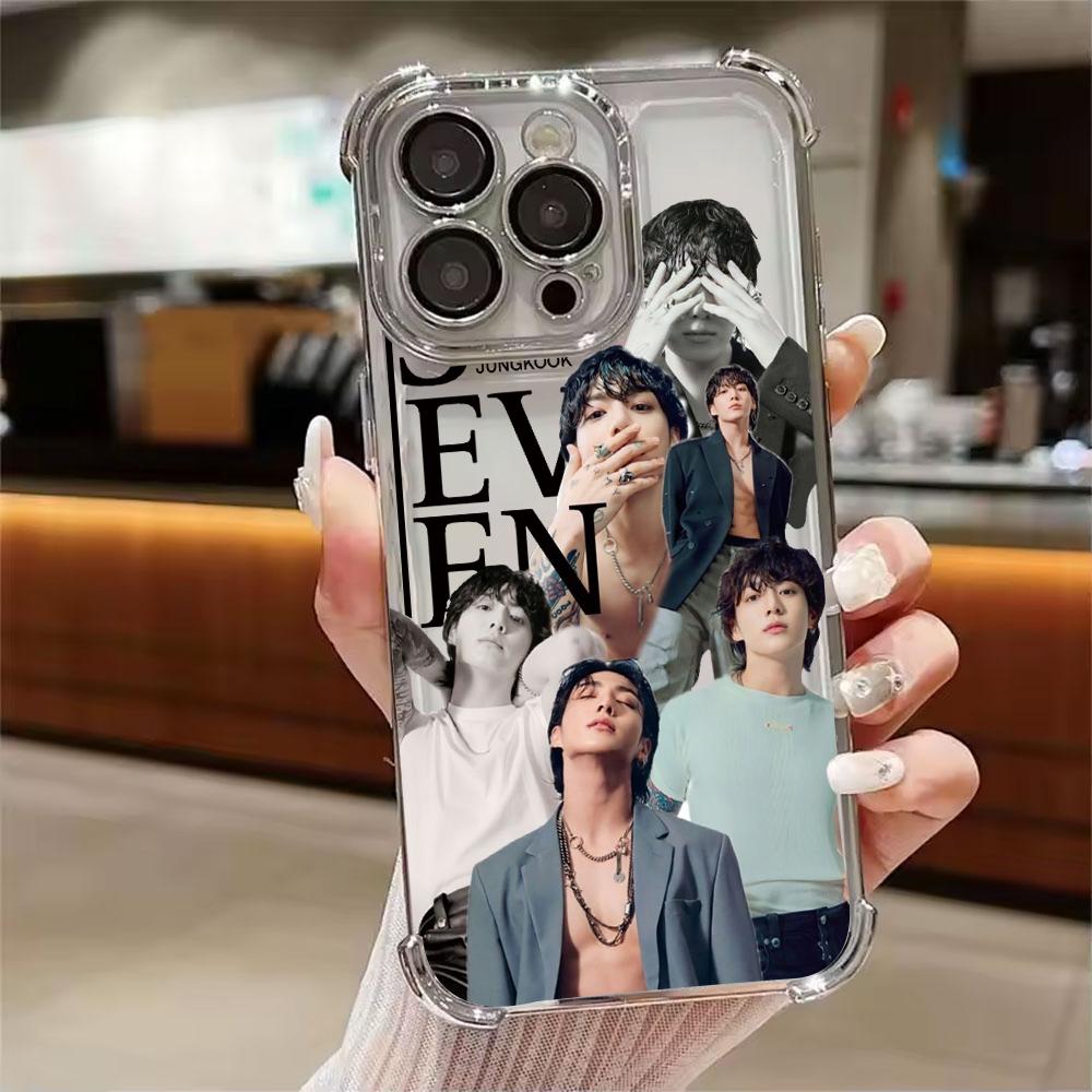Чехол для телефона с покрытием Euphoria J-JungkookS для Samsung S26 S25 S24 S23 S22 S21 S20 FE Note20 Edge Plus Ultra 4G 5G Защита от падения Подушка безопасности
