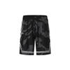 Fitness Running Elastic Waist Sports Shorts Unisex Shorts Black 24500210-001