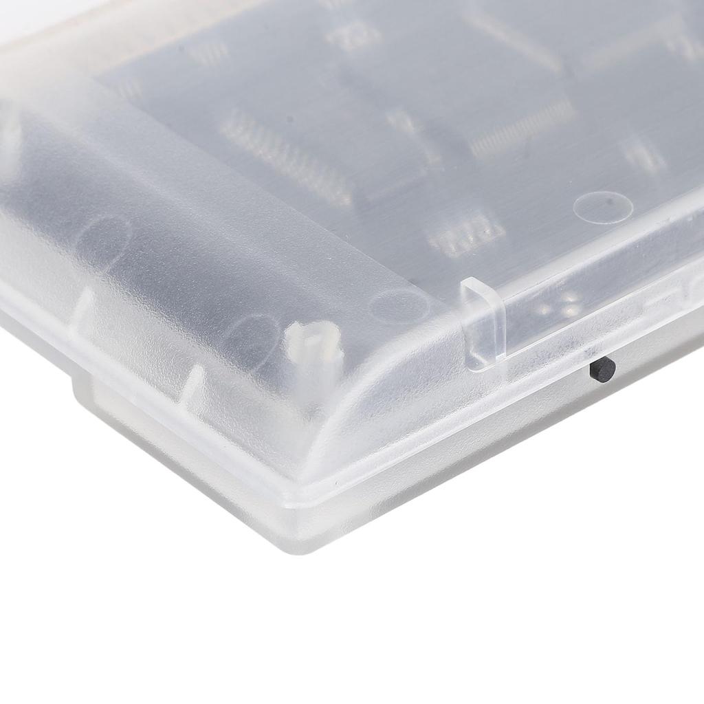 Игровая карта 3000 в 1 с памятью 8 ГБ Прозрачная кассета для Mega Drive Mega Key Игровые аксессуары Карта, V1, Поддержка, (Прозрачный белый)