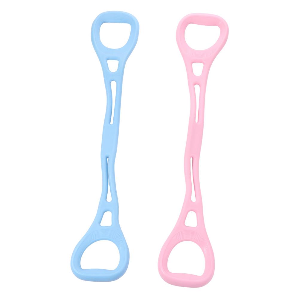 Грудной эспандер 8-образный натяжитель Йога Инструмент Упражнение Растяжка Натяжная лента Петля Йога Пилатес