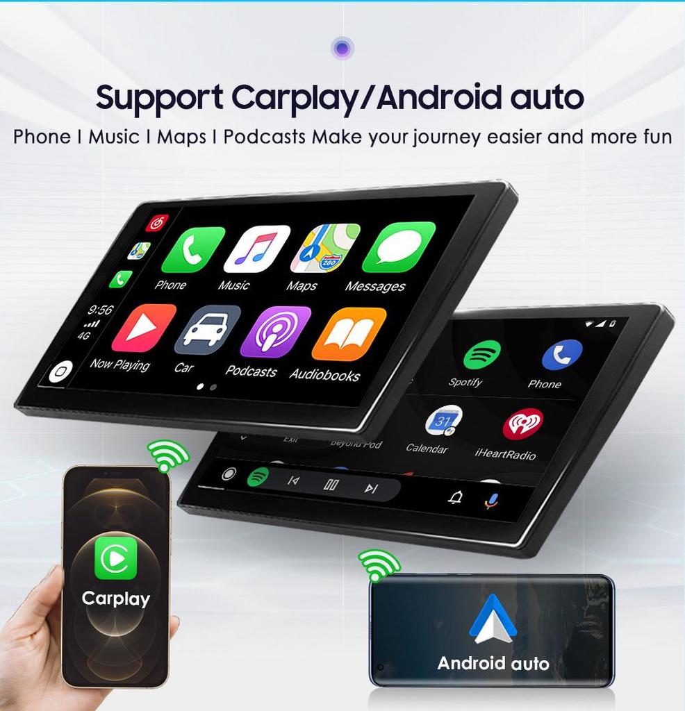 10,33-дюймовая Android-система навигации с GPS, Bluetooth и беспроводным CarPlay для Kia CEED 2012-2016 гг.