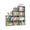 Floor Standing Bookshelf Multi-storey Metal Simple Storage Racks High-capacity Economic Type Modern Simple Household Organizer