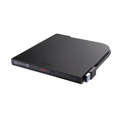 Buffalo Внешний DVD-привод с адаптером USB Type-C DVSM-PTC8U3-BKB
