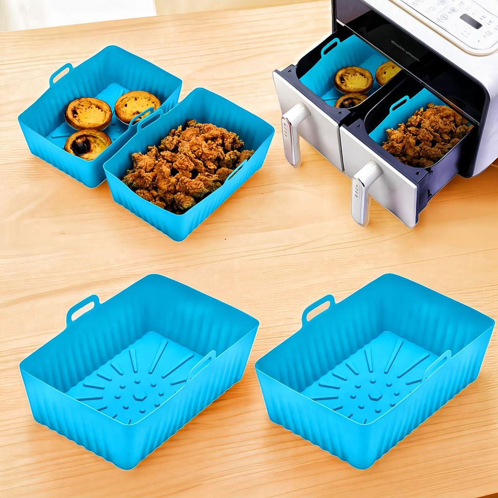 Прямоугольная форма для выпечки с антипригарным покрытием для аэрофритюрницы