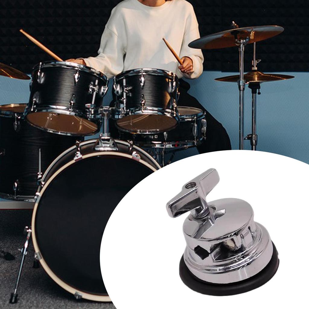 Tom Leg Mount Tom Drum Mount Bracket Rack Percussion Accessory Practical Metal Sturdy Tom Drum Leg Base Mounting Bracket