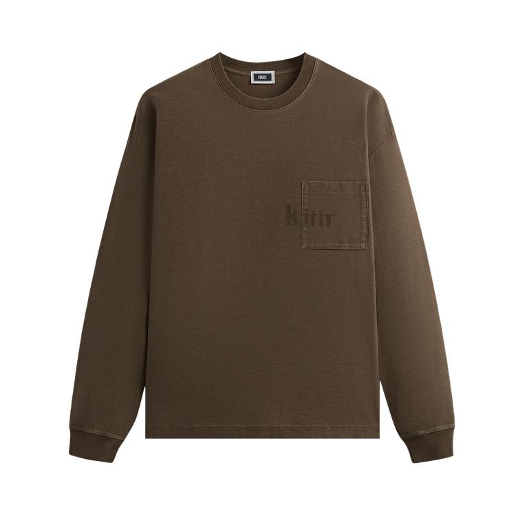 Мужская футболка Kith с длинным рукавом Quinn Tee 'Marl'